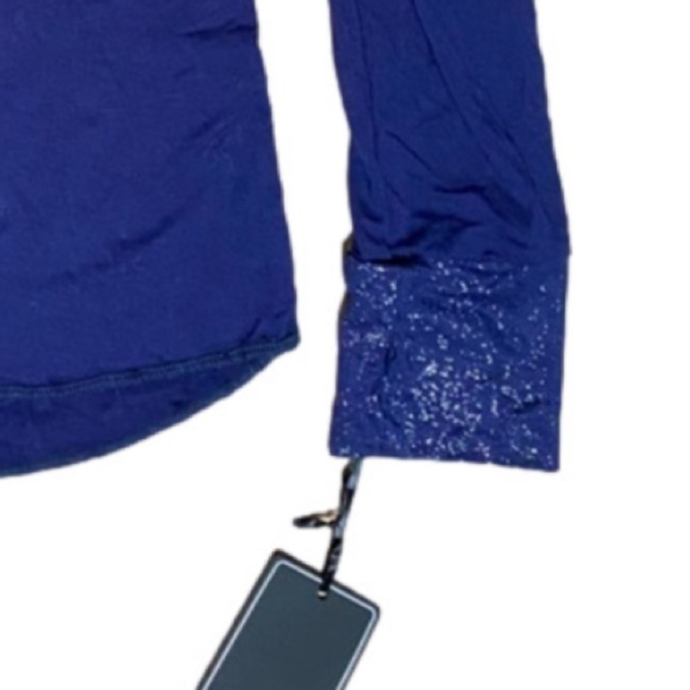 NEW MICHAEL LAUREN FOIL TRIM TEE - Picture 3 of 4